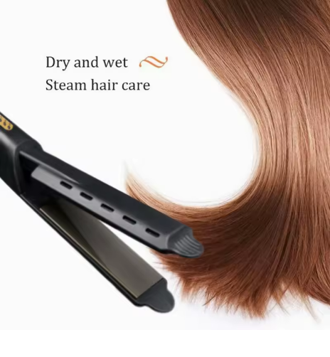 Widen Hair Straightener Four-Gear Temperature Adjustment Ceramic Tourmaline Ionic Flat Iron Fast Straight Hair Steam Flat Iron